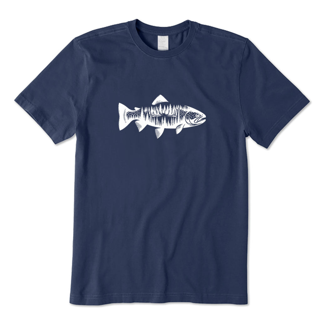 Trout and Tree T-Shirt