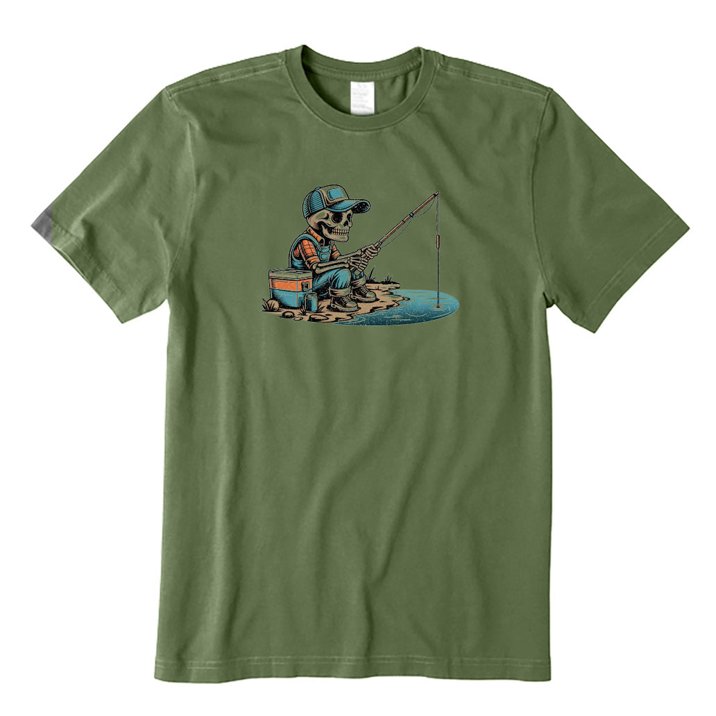 Skeleton Fisherman T-Shirt