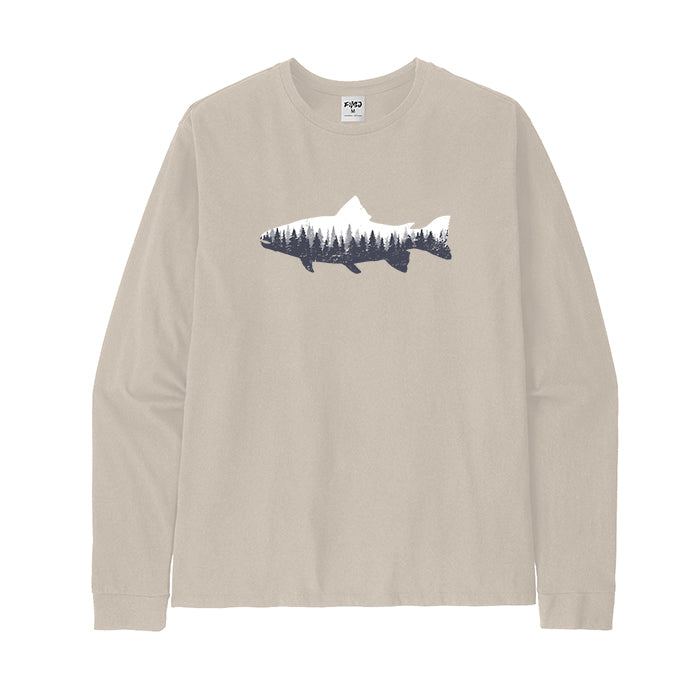 Fishing Forest Long Sleeve T-Shirt