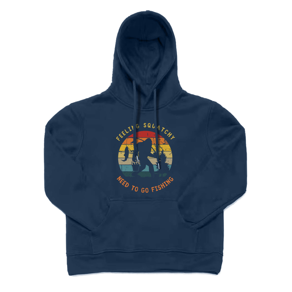 Bigfoot Fishing Hoodie