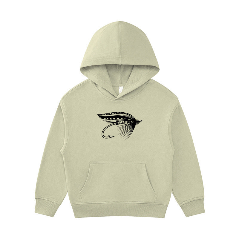 Fly Fishing Lure Kid's Hoodie