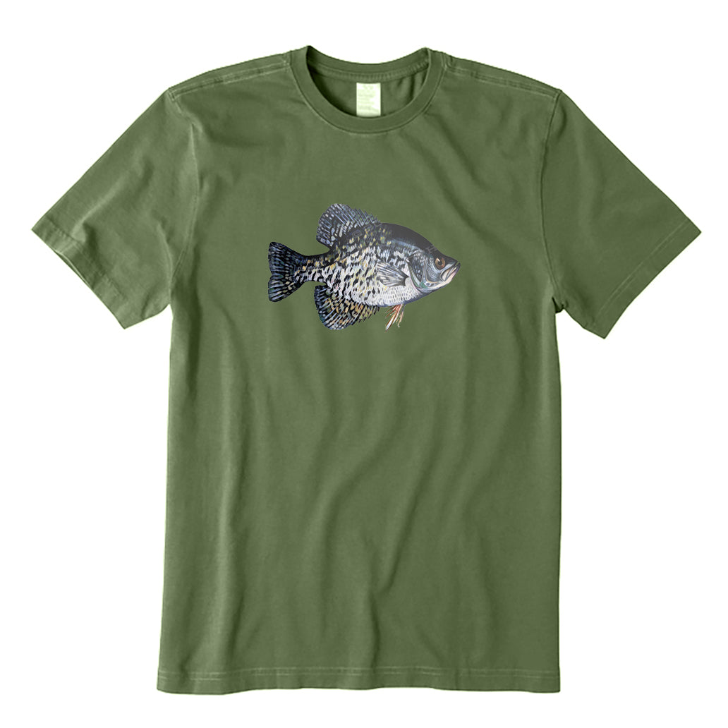 Black Crappie T-Shirt