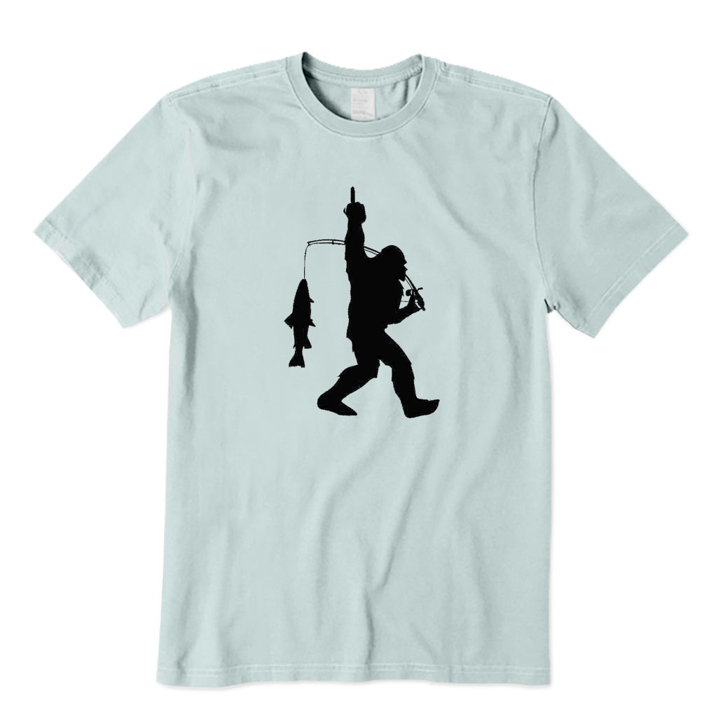 Bigfoot Fishing T-Shirt