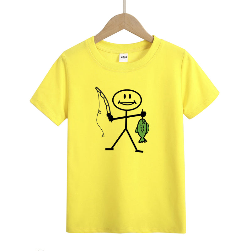 Happy Fishing Kids T-Shirt