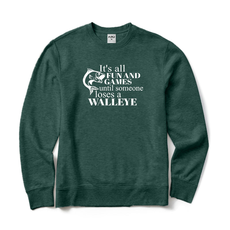 Someone Lose A Walleye Crewneck Sweatshirt