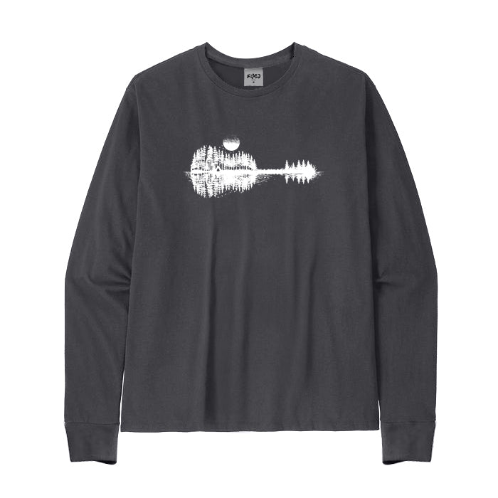 Nature Guitar Long Sleeve T-Shirt