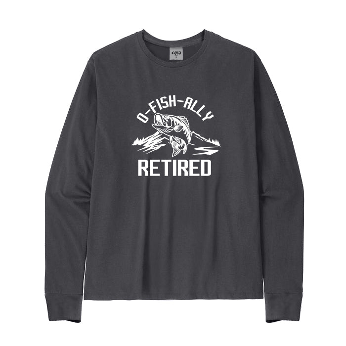 O-FISH-ALLY RETIRED Long Sleeve T-Shirt