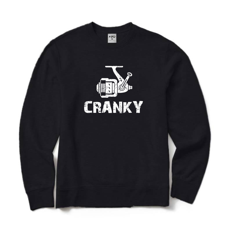 Cranky Fishing Crewneck Sweatshirt