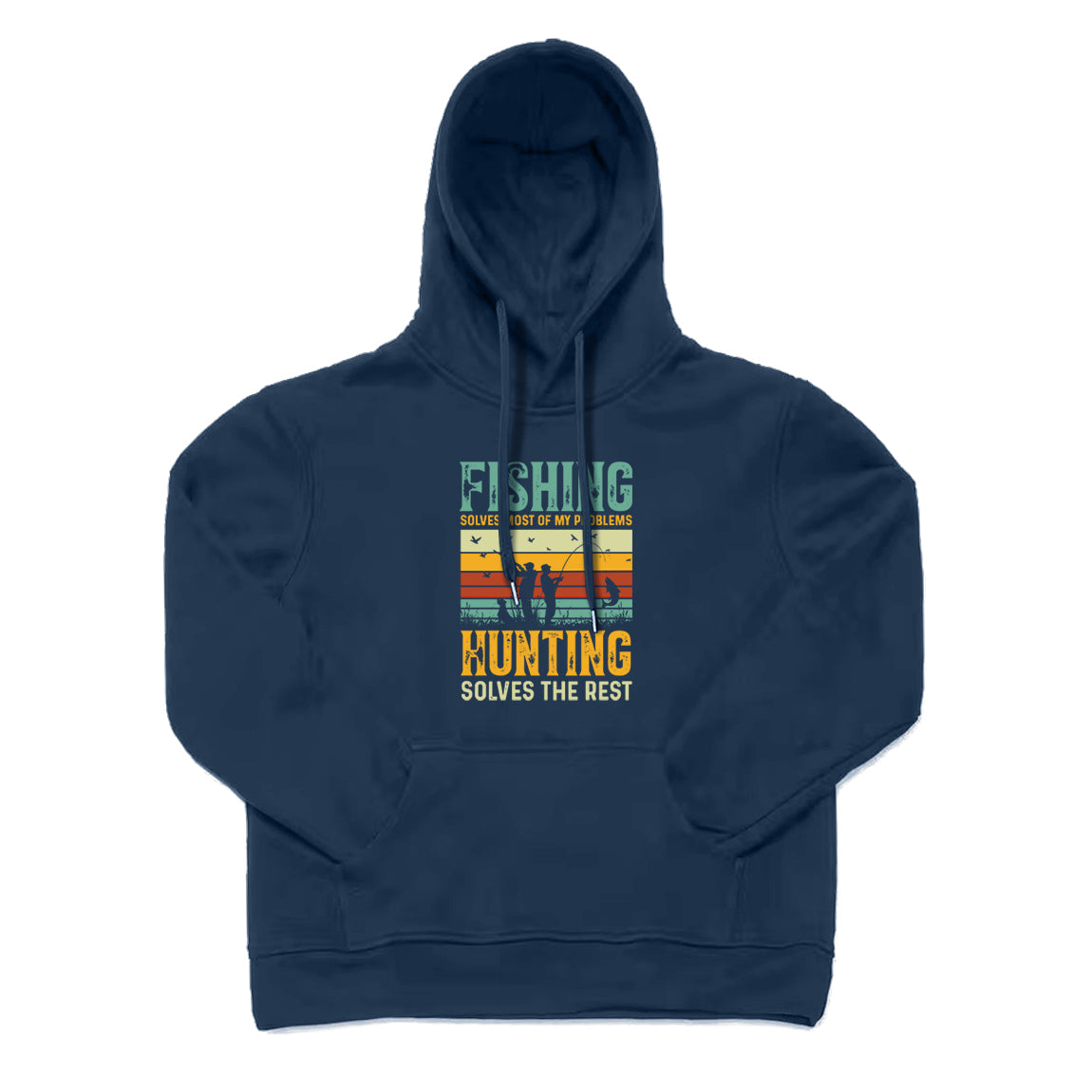 Fishing Hunting Solves The Rest Hoodie