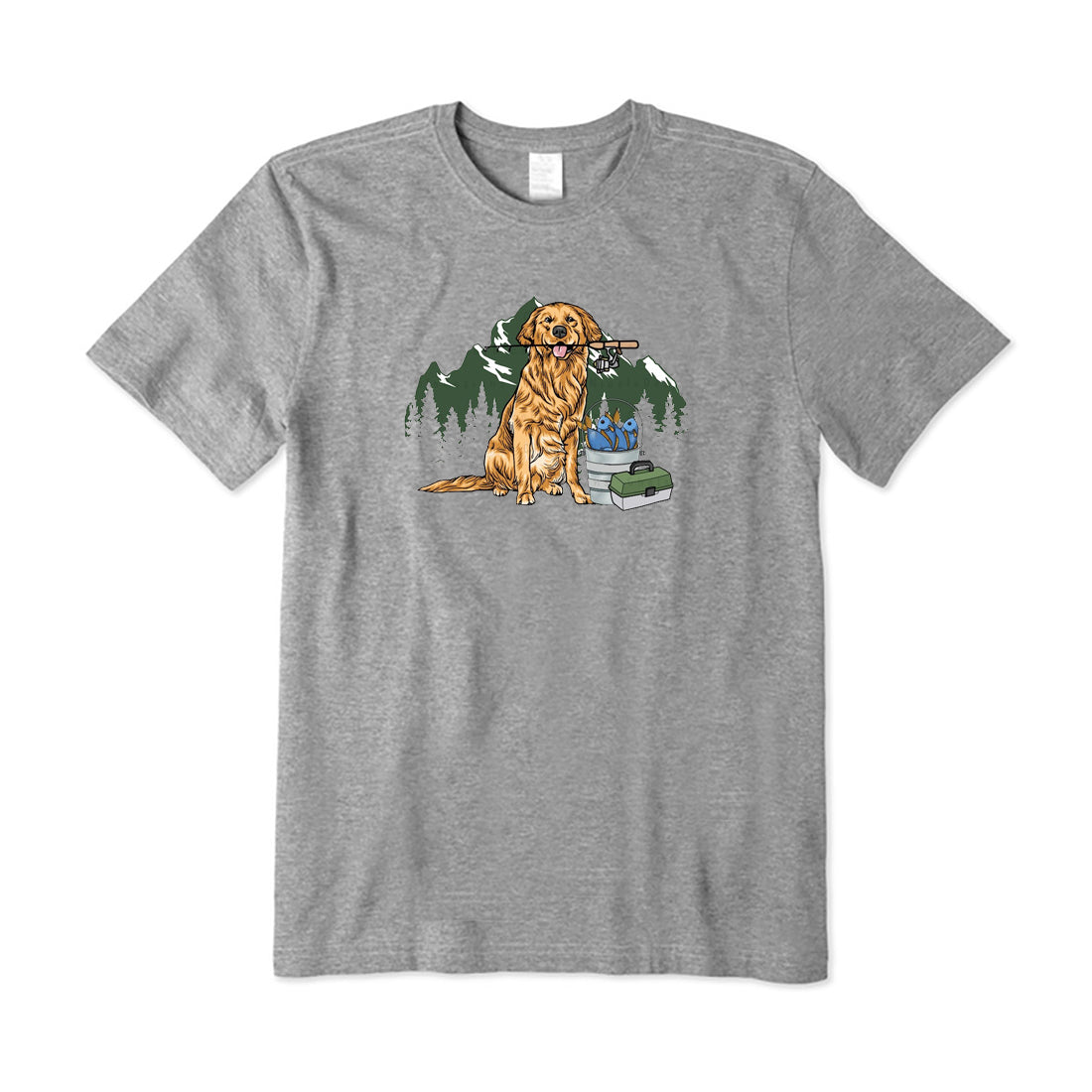 Fishing Dog T-Shirt