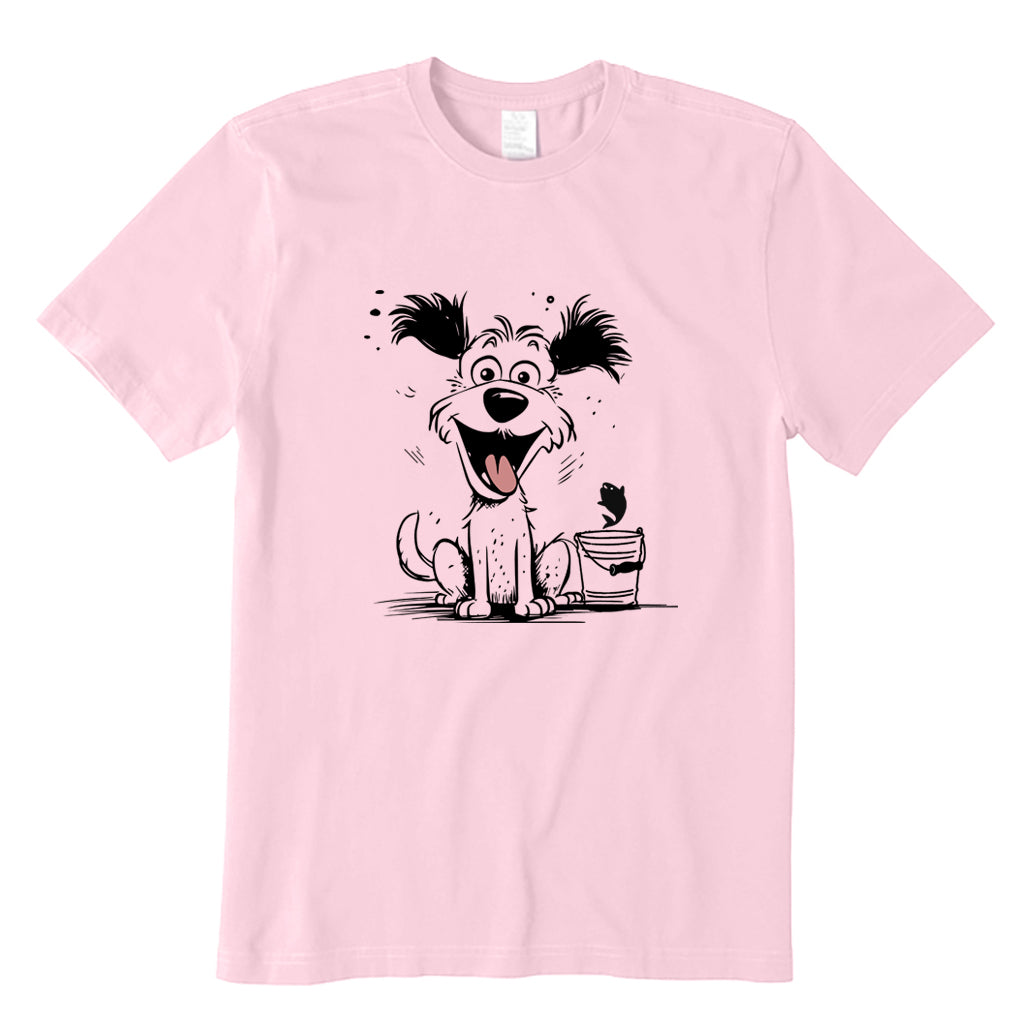 Dog Happy Fishing T-Shirt