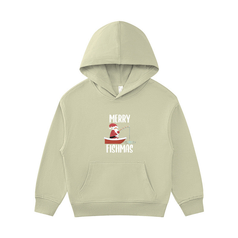 Merry Fishmas Kid's Hoodie