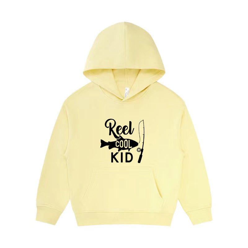 Reel Cool Kid Fishing Kid's Hoodie