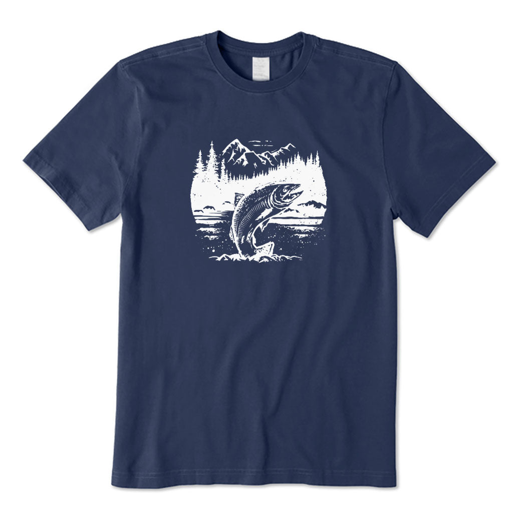 Salmon Fishing T-Shirt