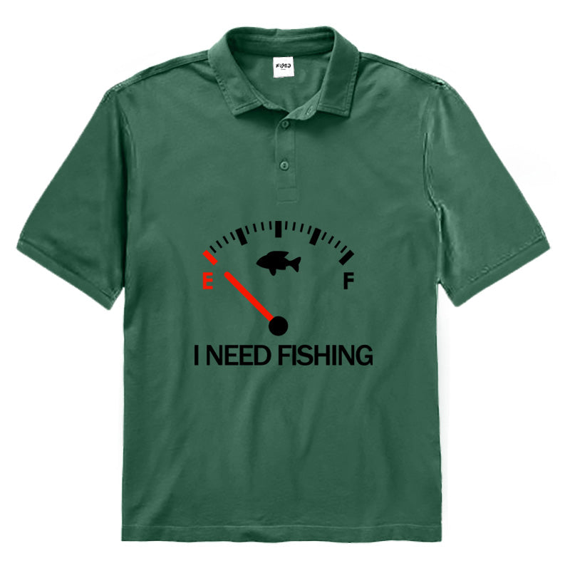 I Need Fishing Polo Shirt