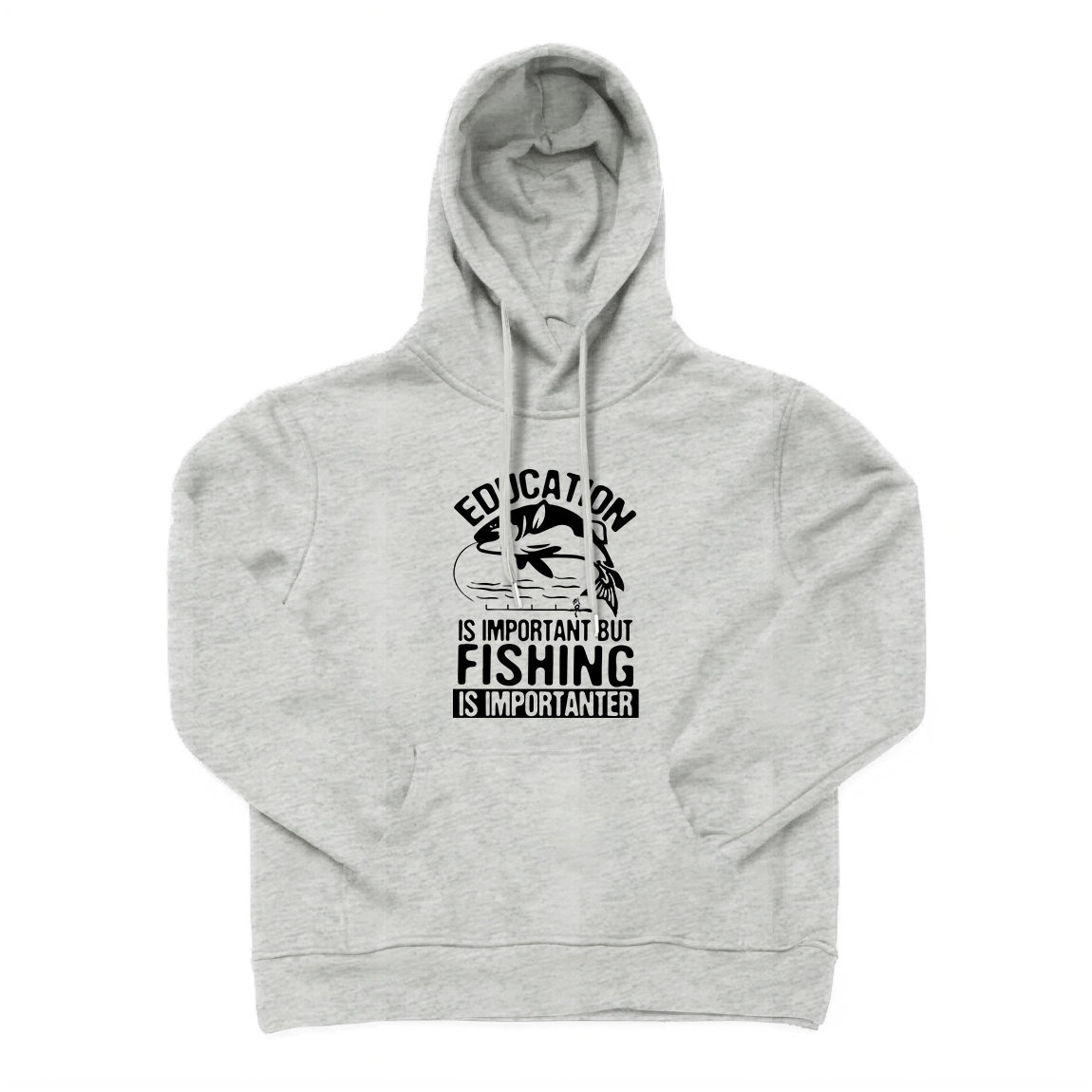 Education Is Important But Fishing Is Importanter Hoodie