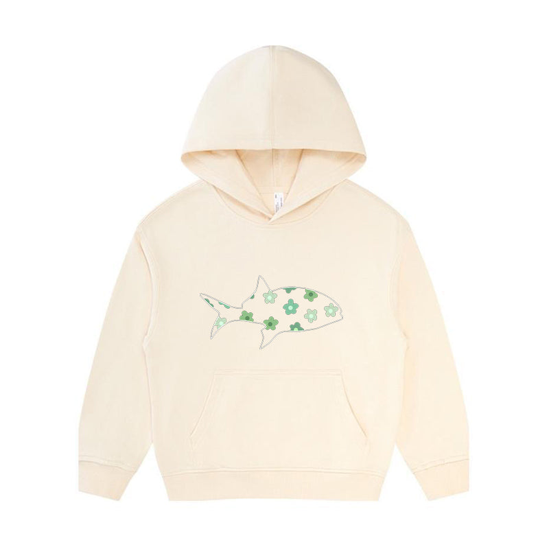 Flower Fish Kid's Hoodie