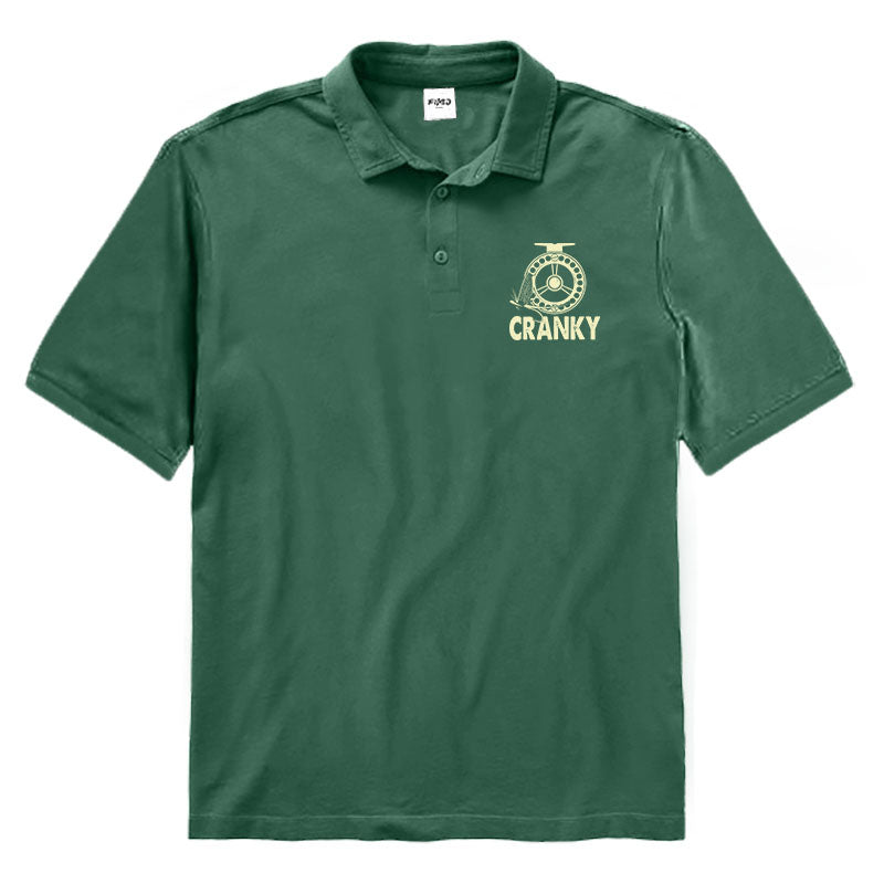 Cranky Fly Fishing Polo Shirt