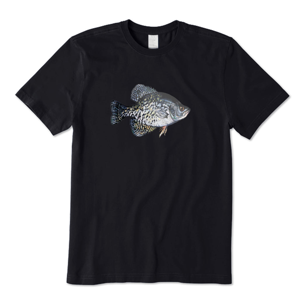 Black Crappie T-Shirt