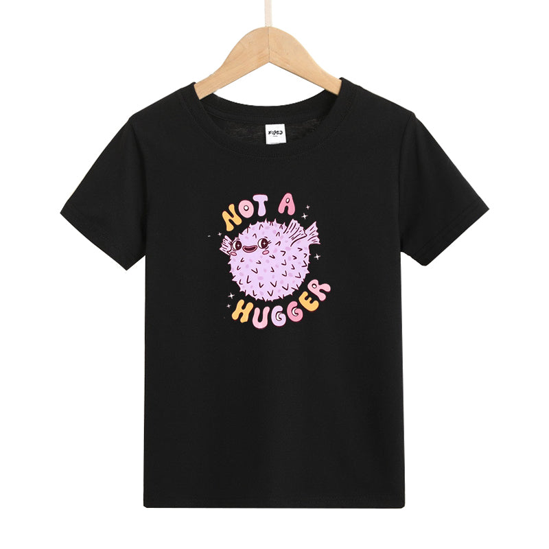 Not A Hugger Fish Kid's T-Shirts