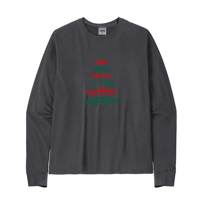 Fish Christmas Long Sleeve T-Shirt