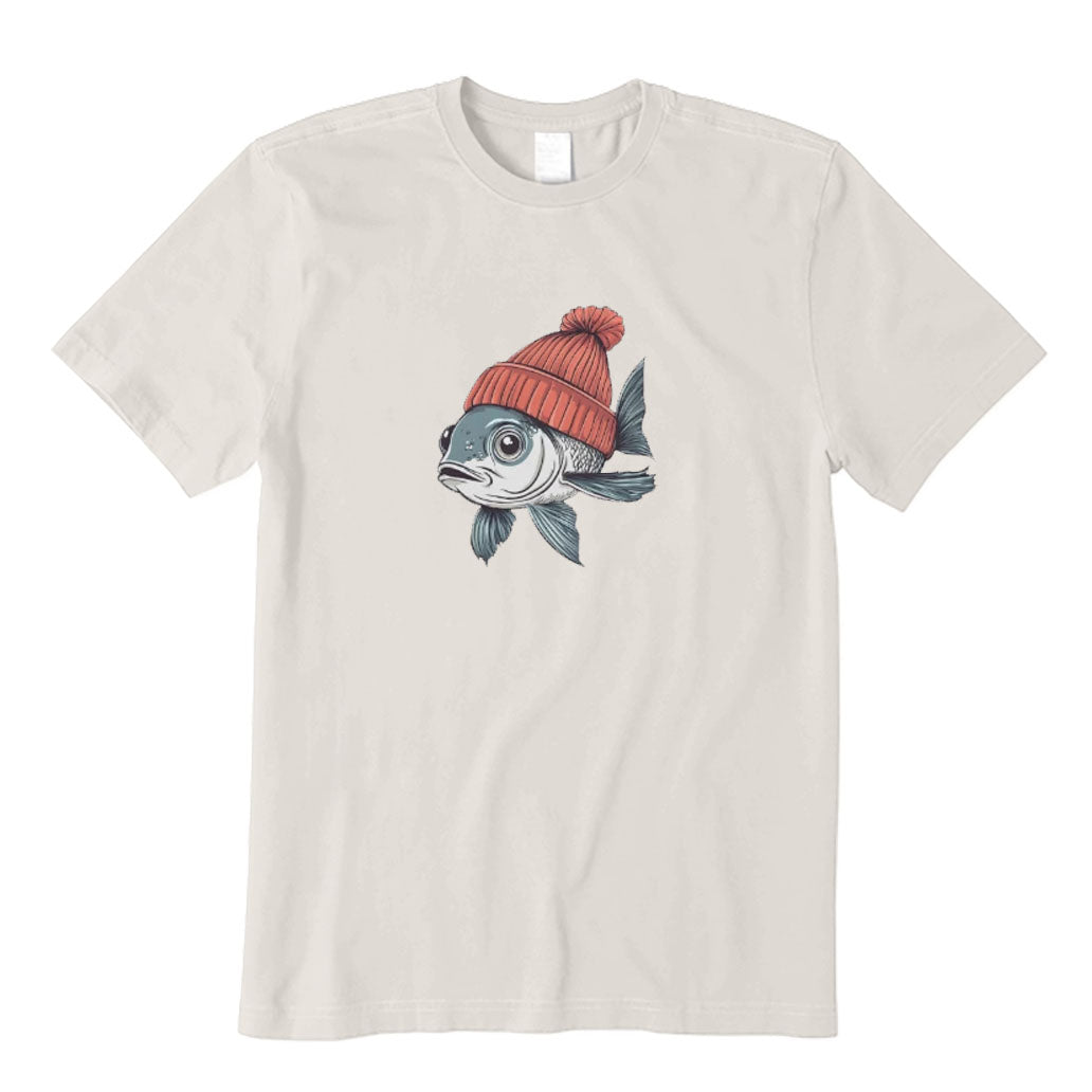 Funny Fish with Hat T-Shirt