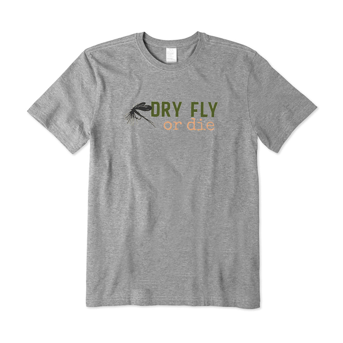 Dry Fly or Die Fly Fishing T-Shirt