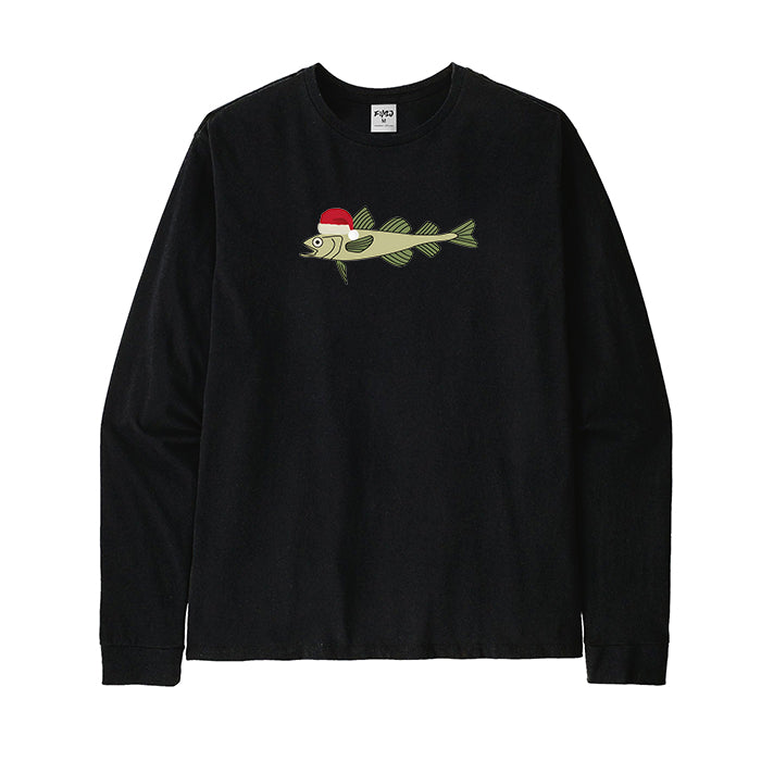 Christmas Fish long Sleeve T-Shirt