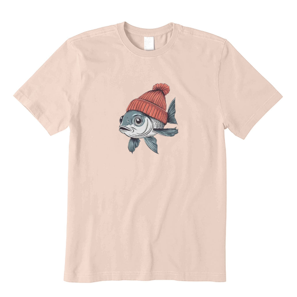 Funny Fish with Hat T-Shirt