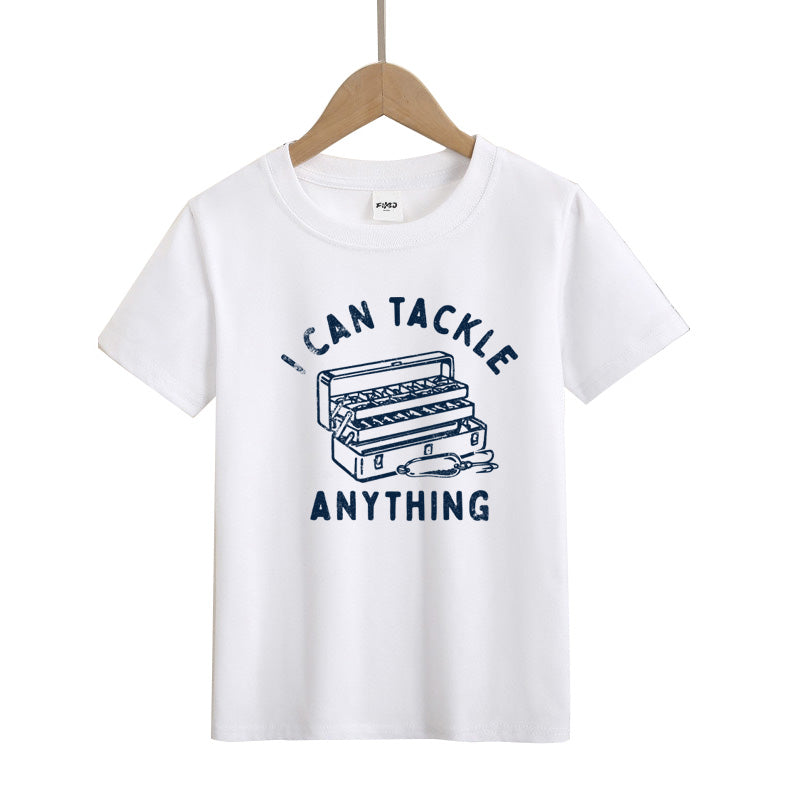 I Can Tackle Anything Kid's T-Shirt