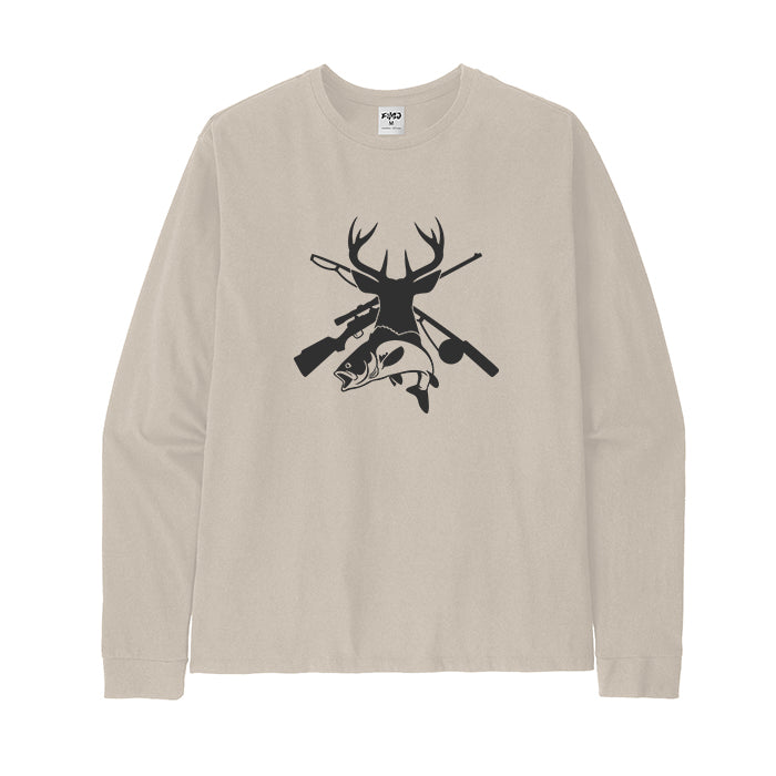 FISHING AND HUNTING Long Sleeve T-Shirt