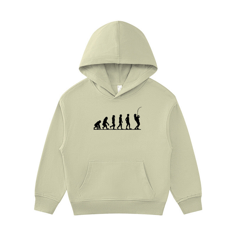 Fisherman Evolution Kid's Hoodie