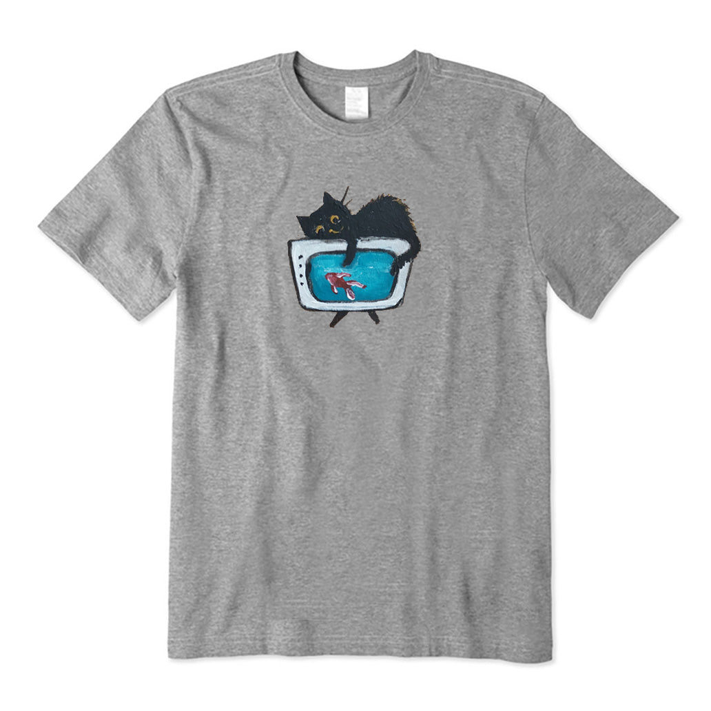 Cats and Fish on TV T-Shirt