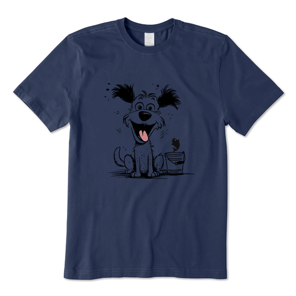 Dog Happy Fishing T-Shirt