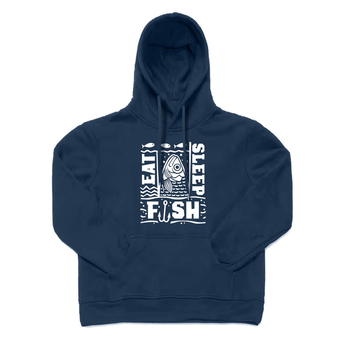 Eat Sleep Fish Hoodie