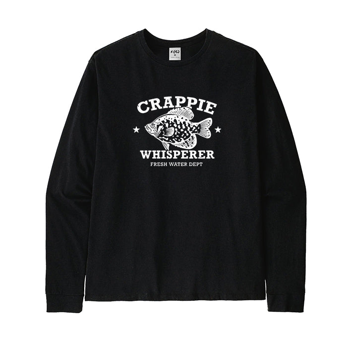 Crappie Whisperer Long Sleeve T-Shirt