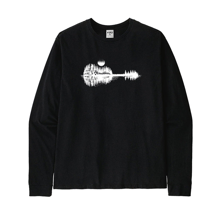 Nature Guitar Long Sleeve T-Shirt