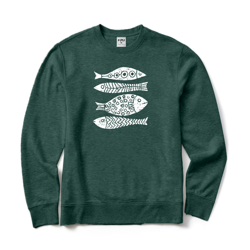 Cute Fish Crewneck Sweatshirt