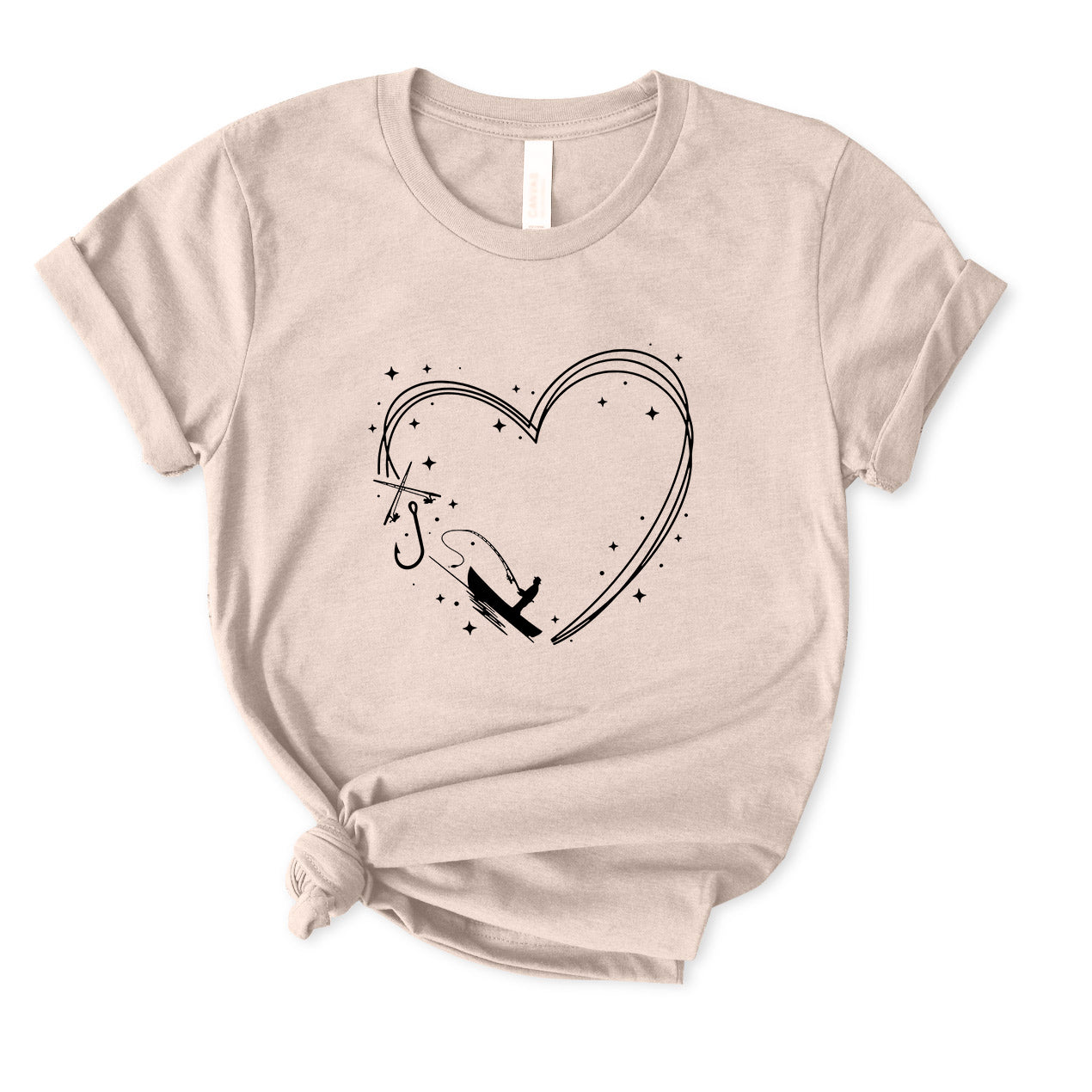 Love Fishing T-Shirt for Women