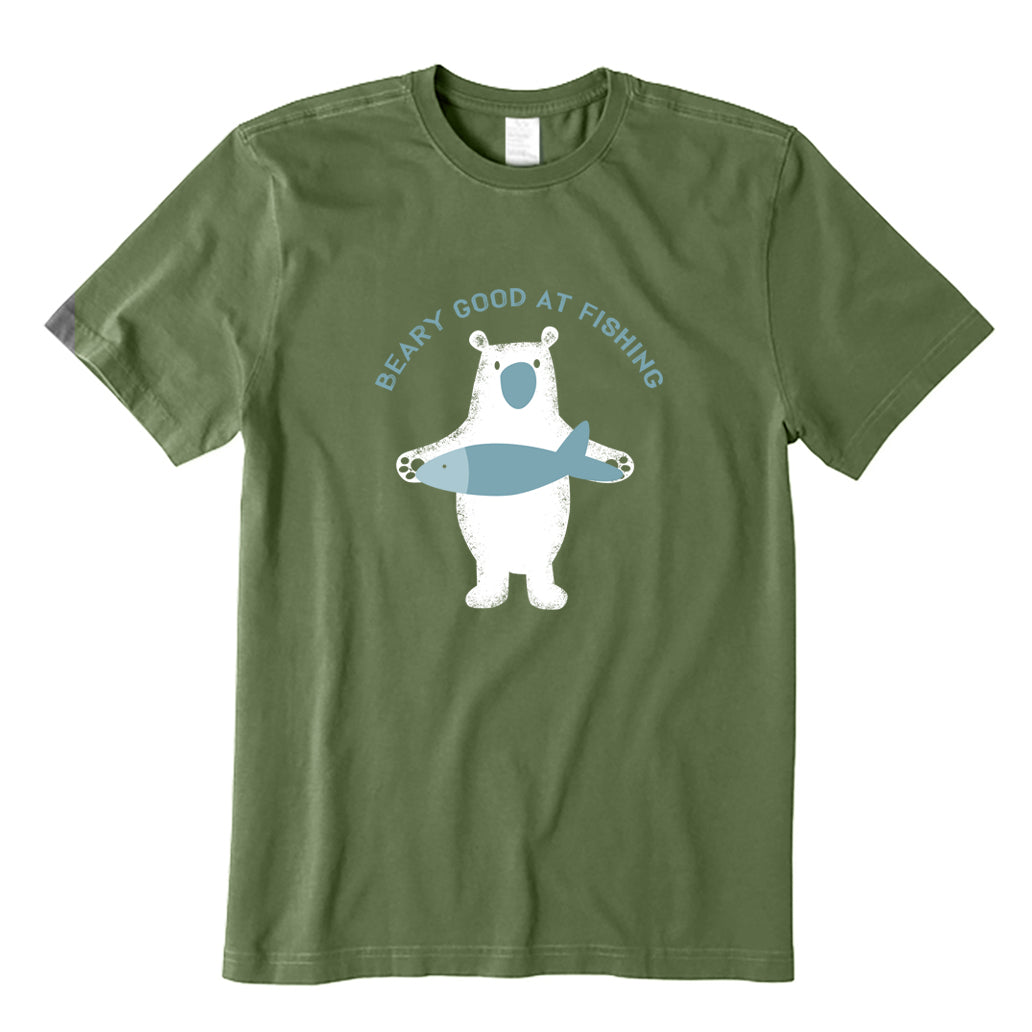 Beary Good At Fishing T-Shirt