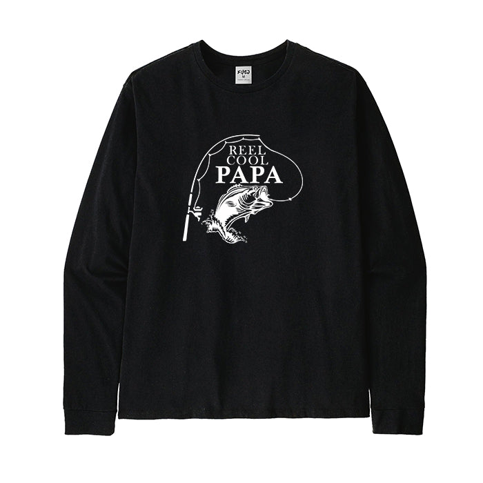 REEL COOL PAPA Long Sleeve T-Shirt