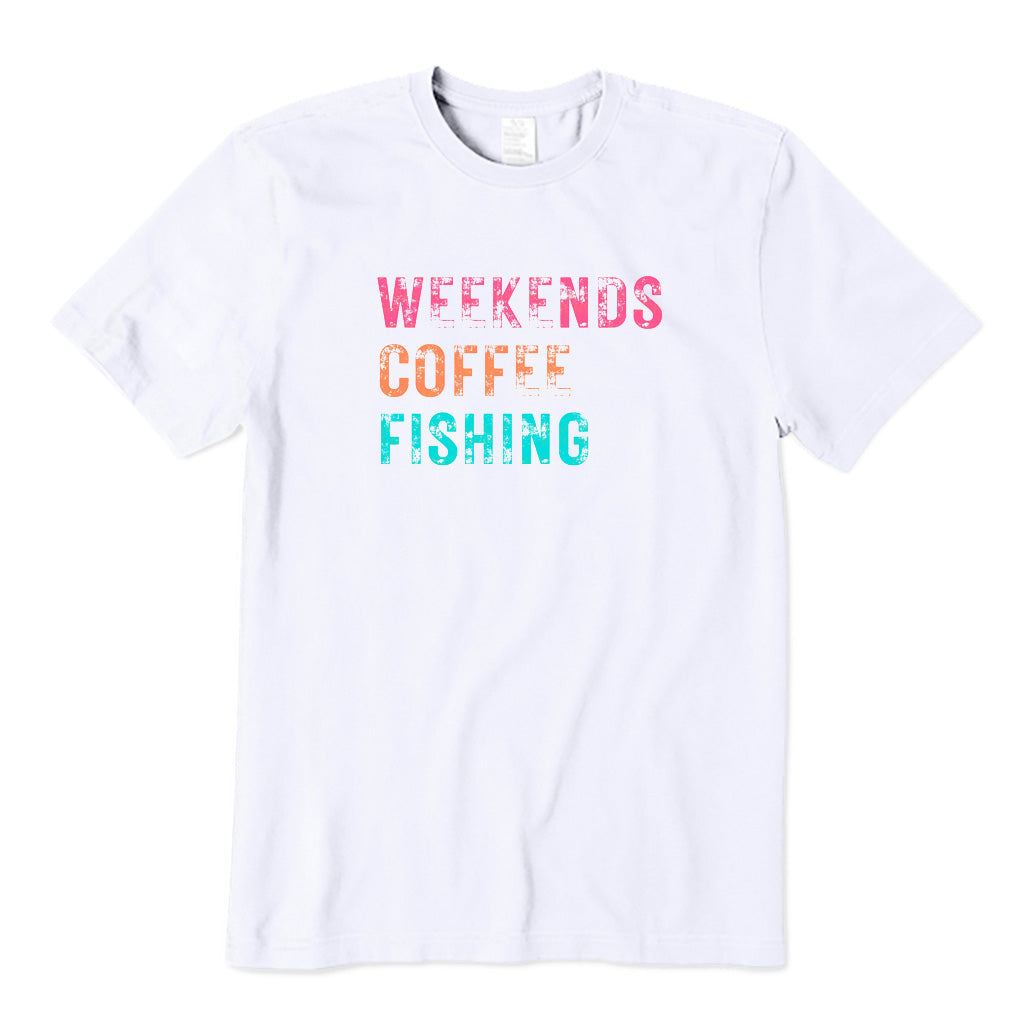 Weekend Coffee Fishing T-Shirt