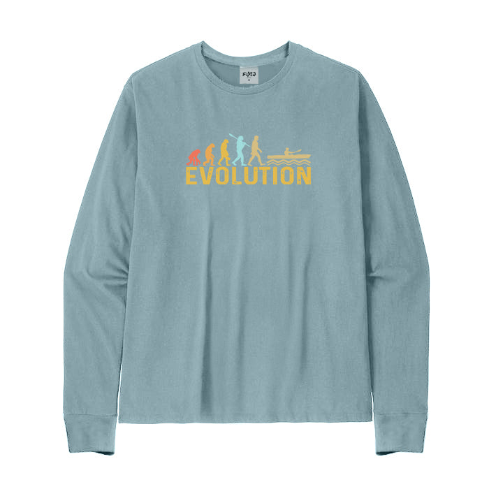 The Evolution of Fisherman Long Sleeve T-Shirt