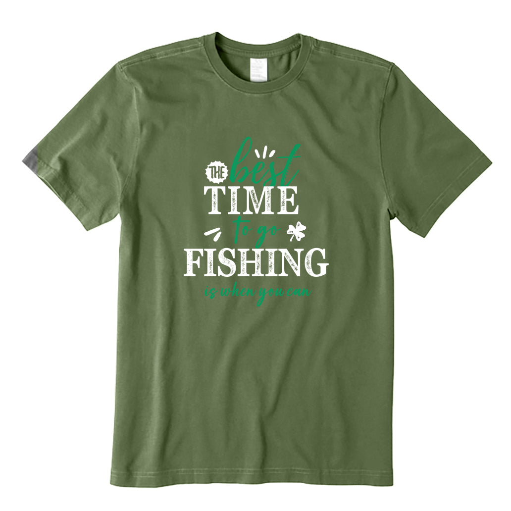 The Best Time To Go Fishing T-Shirt