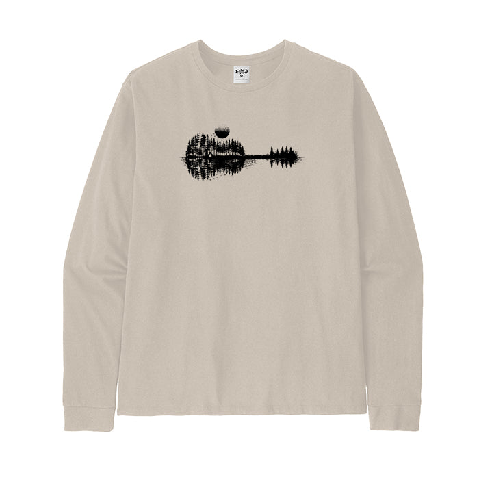 Nature Guitar Long Sleeve T-Shirt