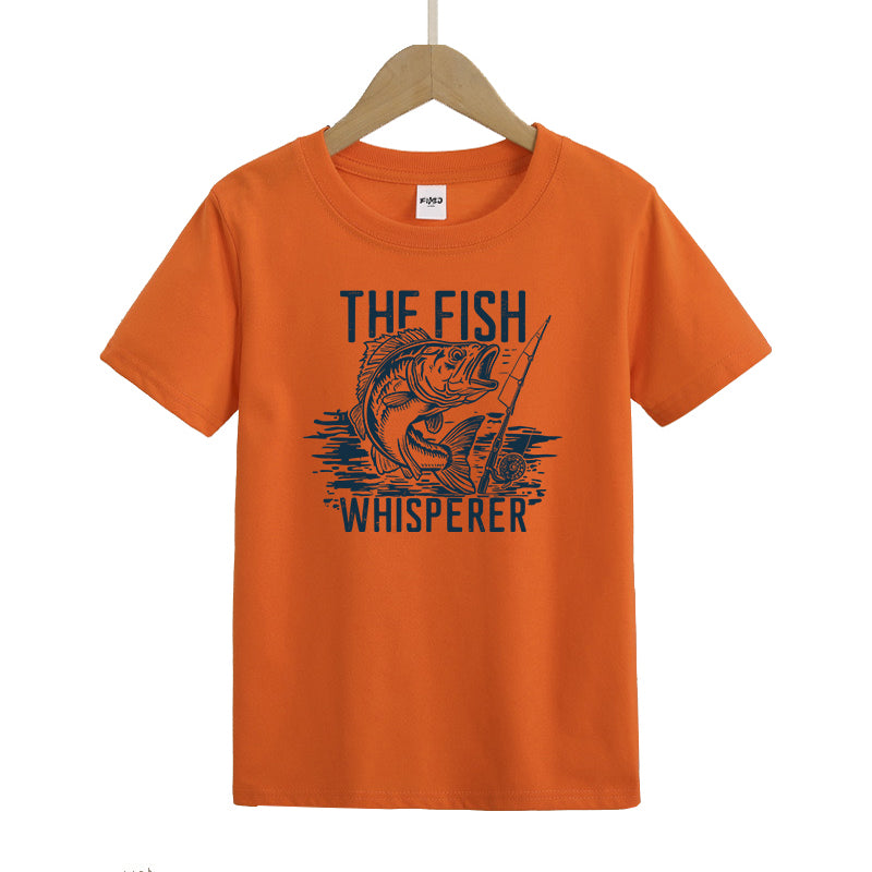 The Fish Whisperer Kids T-Shirt