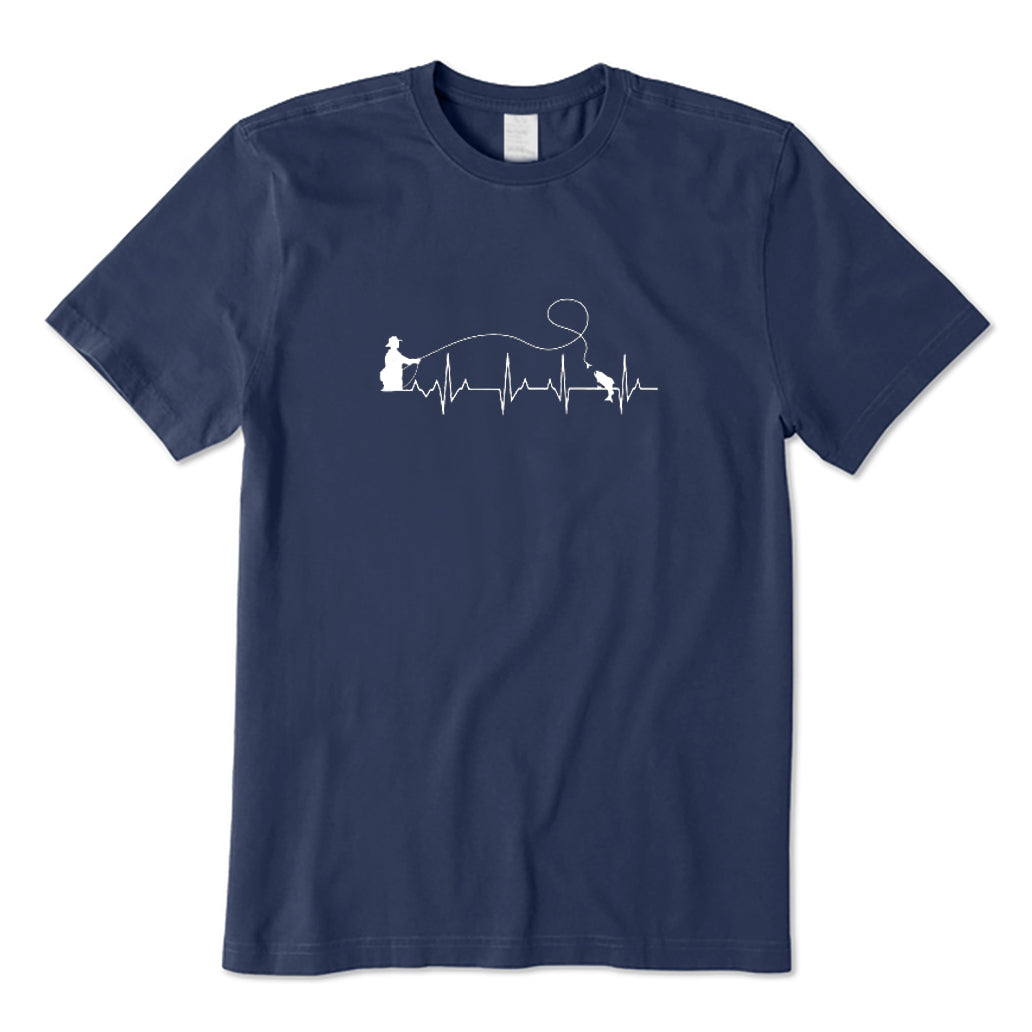 Fly Fishing Heartbeat T-Shirt