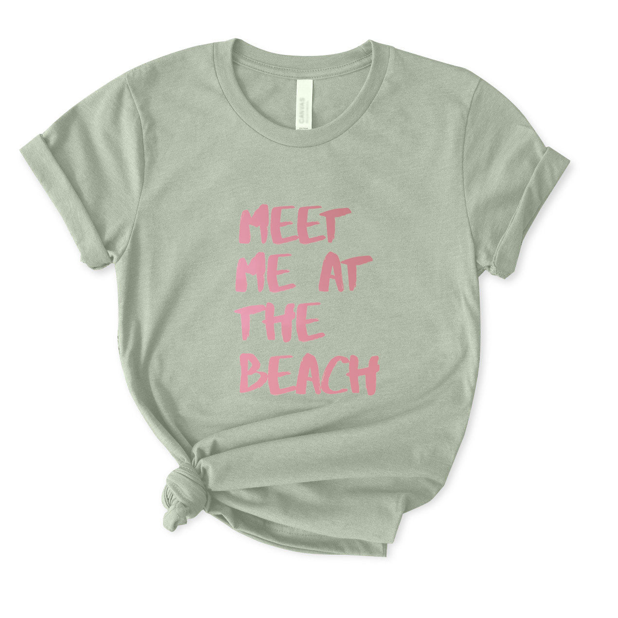 Meet Me At The Beach T-Shirt FOR WOMEN