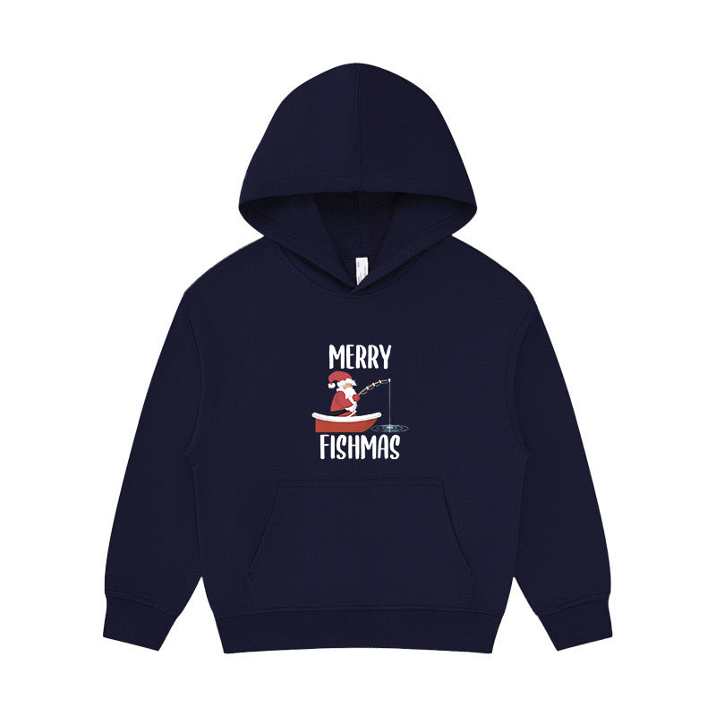 Merry Fishmas Kid's Hoodie