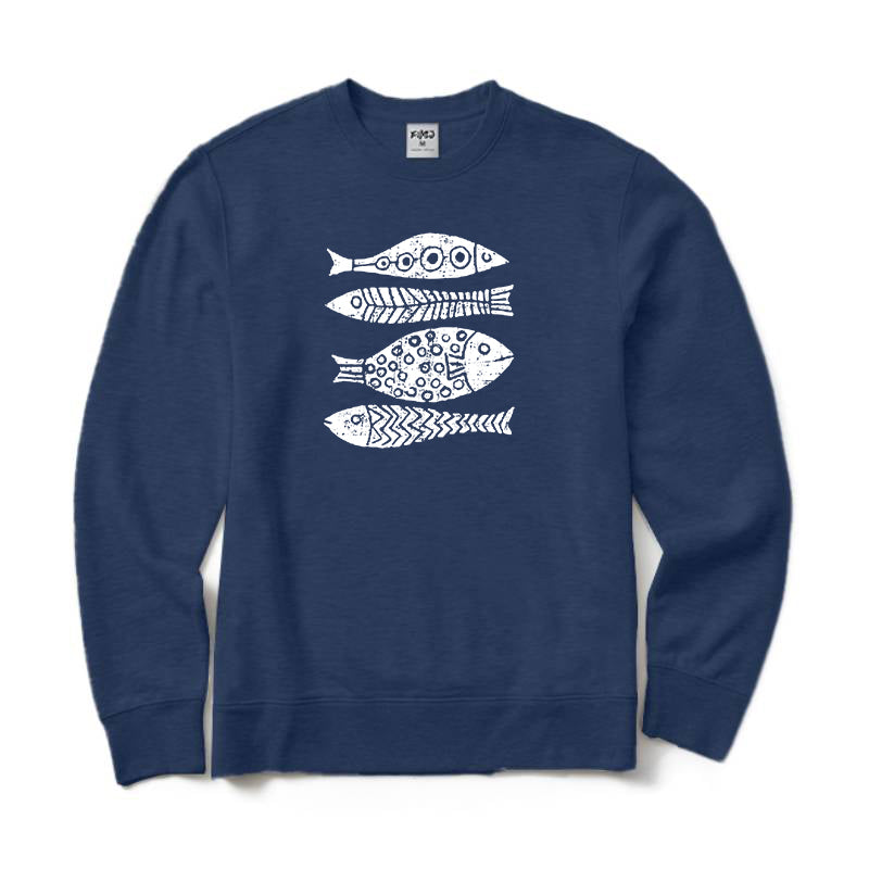 Cute Fish Crewneck Sweatshirt